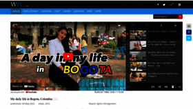 What Bogotadaily.com website looked like in 2022 (1 year ago)
