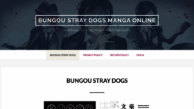 What Bungou-stray-dogs-manga.com website looked like in 2022 (1 year ago)