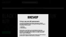 What Bikeshop.no website looked like in 2022 (3 years ago)