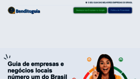 What Benditoguia.com.br website looked like in 2022 (1 year ago)