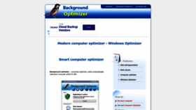 What B-optimizer.com website looked like in 2022 (1 year ago)