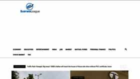 What Businessleague.in website looked like in 2022 (1 year ago)