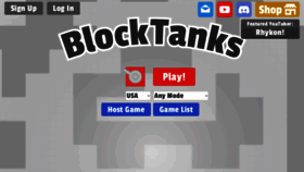 What Blocktanks.net website looked like in 2022 (1 year ago)