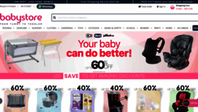 What Babystore.ae website looked like in 2022 (1 year ago)