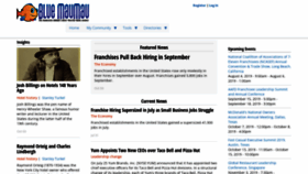 What Bluemaumau.org website looked like in 2022 (1 year ago)