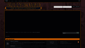 What Bully-board.com website looked like in 2022 (1 year ago)