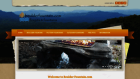 What Boulderfountain.com website looked like in 2022 (1 year ago)