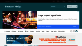 What Batmanmedya.com website looked like in 2022 (1 year ago)