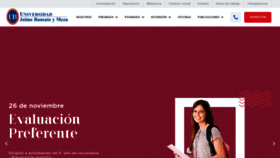 What Bausate.edu.pe website looked like in 2022 (1 year ago)