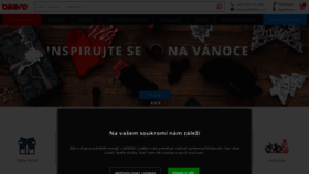 What Bikero.cz website looked like in 2022 (1 year ago)