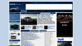 What Bmwpower.lv website looked like in 2022 (1 year ago)