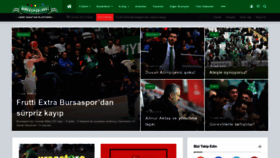 What Bursasporluyuz.org website looked like in 2022 (1 year ago)