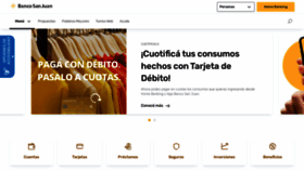 What Bancosanjuan.com website looked like in 2022 (1 year ago)