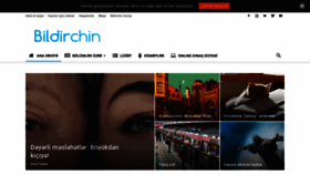What Bildirchin.az website looked like in 2022 (1 year ago)
