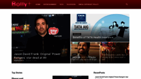 What Bollypluse.in website looked like in 2022 (1 year ago)
