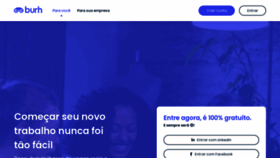 What Burh.com.br website looked like in 2022 (1 year ago)