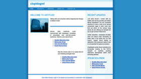 What Buyclopidogrel.life website looked like in 2022 (1 year ago)
