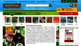 What Baldur-garten.ch website looked like in 2022 (1 year ago)