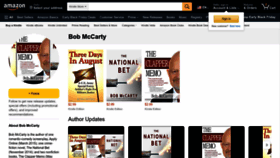 What Bobmccarty.com website looked like in 2022 (1 year ago)