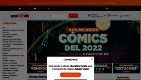 What Buscalibre.es website looked like in 2022 (1 year ago)