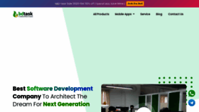 What Bdtask.com website looked like in 2022 (1 year ago)
