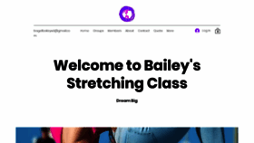 What Baileypriceclass.com website looked like in 2022 (1 year ago)
