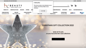 What Beautycollective.com.au website looked like in 2022 (1 year ago)