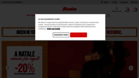 What Bata.it website looked like in 2022 (1 year ago)