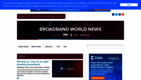 What Broadbandworldnews.com website looked like in 2022 (1 year ago)