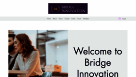 What Bridgeinnovationinstitute.com website looked like in 2022 (1 year ago)