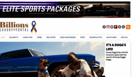 What Billionsluxuryportal.com website looked like in 2022 (2 years ago)
