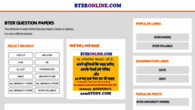 What Bteronline.com website looked like in 2022 (1 year ago)