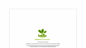 What Behawe-naturprodukte.de website looked like in 2022 (1 year ago)
