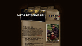 What Battledetective.com website looked like in 2022 (1 year ago)
