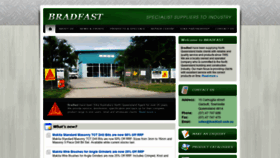 What Bradfast.com.au website looked like in 2022 (1 year ago)