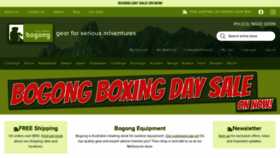 What Bogong.com.au website looked like in 2022 (1 year ago)