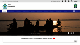 What Birbhum.gov.in website looked like in 2022 (1 year ago)