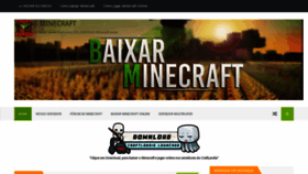 What Baixarminecraft.com.br website looked like in 2022 (1 year ago)