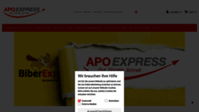 What Biber-express.de website looked like in 2022 (1 year ago)