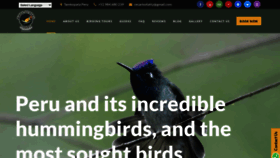 What Birdsofperutours.com website looked like in 2022 (1 year ago)