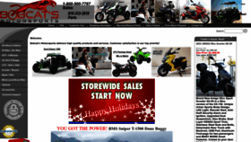 What Bobcatsmotorsports.com website looked like in 2023 (1 year ago)