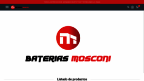 What Bateriasmosconi.com.ar website looked like in 2023 (1 year ago)