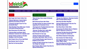What Bdteletalk.com website looked like in 2023 (1 year ago)