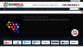 What Biomedres.us website looked like in 2023 (2 years ago)