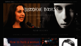 What Bloodaxebooks.com website looked like in 2023 (1 year ago)