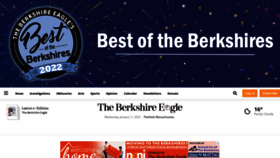 What Berkshireeagle.com website looked like in 2023 (1 year ago)