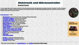 What B-kainka.de website looked like in 2023 (1 year ago)