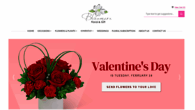 What Bloomersfloral.com website looked like in 2023 (1 year ago)