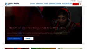What Banquemondiale.org website looked like in 2023 (1 year ago)