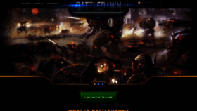 What Battledawn.com website looked like in 2023 (1 year ago)